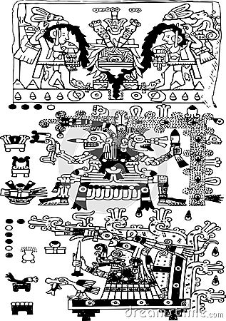 Aztec Tattoo Designs on Aztec Art Click Image To Zoom