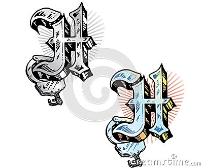 Free Stock Photos Royalty Free on Home Gt Royalty Free Stock Photos Tattoo Style Letter H
